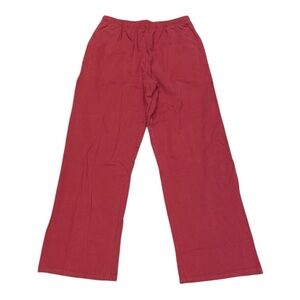 NWT John Galt red wide leg sweatpants